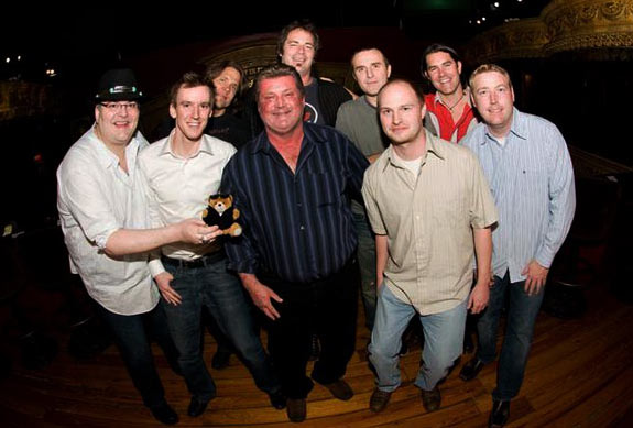 Backstage with Blues Traveler