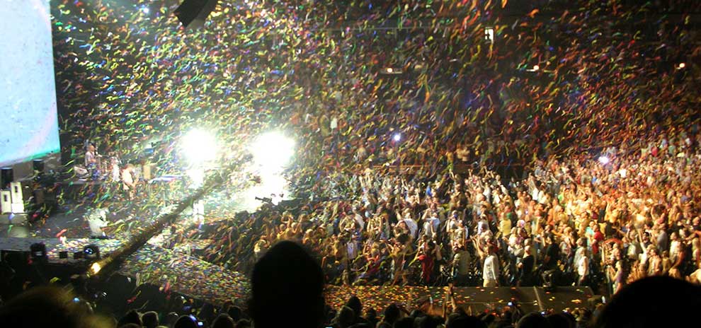 Tickets for concerts and festivals